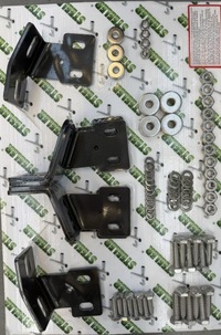 фото thumb №7, Пороги боковой трубопровод чёрные с накладки пороги помост isuzu dmax 2020+