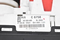 фото thumb №6, Панель управление обдув кондиционер 93329465 opel meriva a 02-06