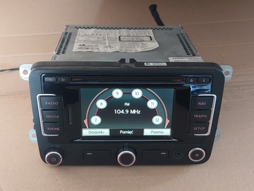 фото thumb №7, Радио rns s315 навигация 3c0035279g + код vw passat b7 tiguan touran golf