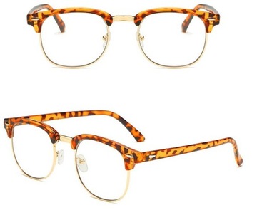 OKULARY KOREKCYJNE NERD nerdy retro MINUSY -5
