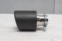 Тюнінгова наконечник вихлоп 2" 54 mm карбон Недорого, фото thumb