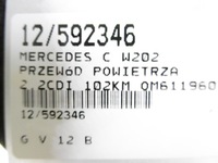 фото thumb №6, Mercedes w202 шланг повітря труба повітрозабірник 2,2cdi a6110940409