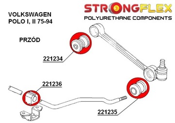 фото thumb №2, 221235b - втулка рычага передней наружная strongflex