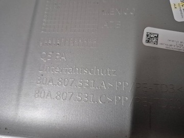 фото thumb №15, Audi q-5 q5 ii 80a рестайлинг спойлер бампера передней перед