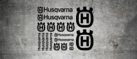 HUSQVARNA _ лист с наклейками _ ЦВЕТА