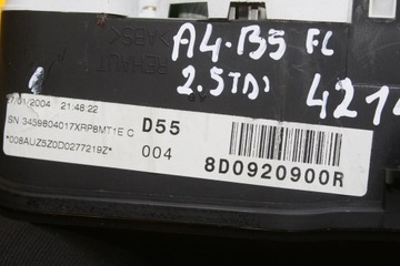 фото thumb №9, Спидометр манометр a4 b5 fl универсал автомат 8d0920900rx