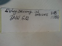 фото thumb №7, Idealne накладки декоры led ambiente bmw g12 1