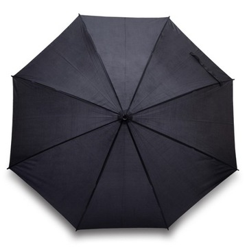 PARASOL AUTOMATYCZNY Z GUMOWĄ RĄCZKĄ SOFT GRIP 102CM FRIBOURG CZARNY