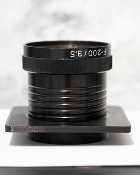 Obiektyw 200mm f3.5 buble bokeh Aero ektar