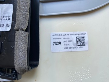 фото thumb №11, Audi a7 c7 4g рестайлинг s-line защита стойка b правая 4g8867244a hf6 38km