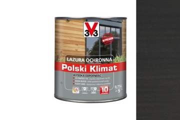 LAZURA V33 POLSKI KLIMAT 10 LAT ANTRACYT 0,75L