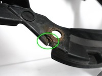 фото thumb №10, Renault megane iv 4 16-20 обычный / gt усилитель решётка бампера перед