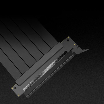 Черный переходник Full 3.0 PCIE X16,