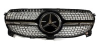 фото thumb №1, Mercedes gle w167 19- решётка радиатора решётка радиатора diamond чёрный logo камера pod радар