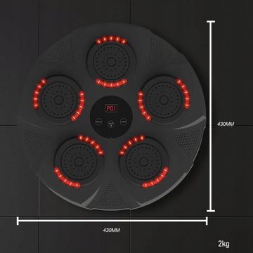 МУЗЫКА BLUETOOTH СВЕТОДИОДНАЯ МАШИНА ДЛЯ БОКСА ЧЕМПИОН 9 РЕЖИМОВ