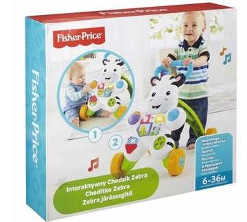 Ходунки Fisher Price Zebra DPL53 41x46x11 см разноцветные