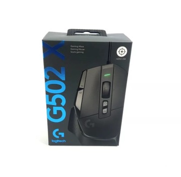MYSZKA KOMPUTEROWA LOGITECH G502X Z PODKŁADKĄ LOGITECH G240