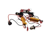 Led drl поворотники + денні ходові вогні smd 2w1 bau15s py21w ultra mocne Ціна, фото thumb