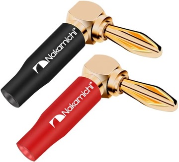 КАБЕЛЬ NAKAMICHI SPEAKER CABLE 2x2,5 УГЛОВОЙ РАЗЪЕМ 5м