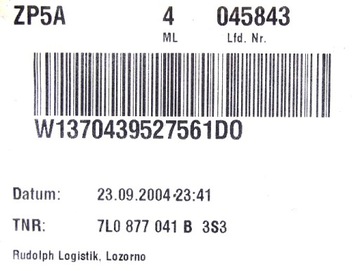 фото thumb №9, Люк +двигунчик porsche cayenne i vw touareg 7l 7l0887041b 8d0959591c