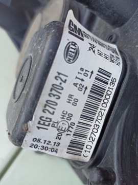 фото thumb №8, Фара лівий чорний opel astra iii h 1eg270370