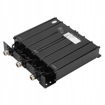 ПОРТАТИВНЫЙ ДУПЛЕКС UHF С 6 ОТСЕКАМИ, 50 Вт, ЧЕРНЫЙ, 26,2X24X8,2 СМ