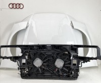 фото thumb №6, Audi a8 d4 4h бампер капот pas крылья лампы full led комплект перед белый