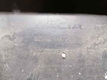 фото thumb №9, Спойлер накладка решітка бампера перед dacia duster 2 ii 2017-2024r