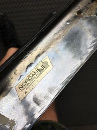 Ford mustang 289 бампер перед хром сталь Оригинал, фото thumb