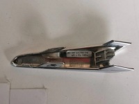 Хром решётки бампера передний mazda 3 рестайлинг  правый  1 левое  400. в Украине, фото thumb