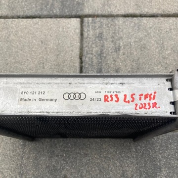 фото thumb №6, Audi rs3 8y 2,5 tfsi 400km интеркулер левый 8y0121212 2023 год