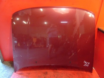 фото thumb №1, Vw passat b4 капот кришка двигуна бордова lc3t