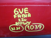 фото thumb №9, Бампер задняя задний skoda fabia 6ve iv 22r новый