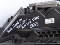 Фара ліва skoda superb 3 3v 19- рестайлінг  full led Київ, фото thumb