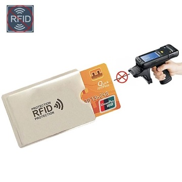 Etui antykradzieżowe na karty zbliżeniowe RFID