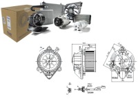 фото thumb №1, Повітродувка citroen berlingo zx peugeot partner 1.1-e