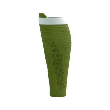 COMPRESSPORT Opaski kompresyjne na łydki R2V3 woodbine/white reflect T1