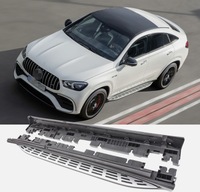 фото thumb №1, Градусы пороги боковые mercedes gle c167 хром