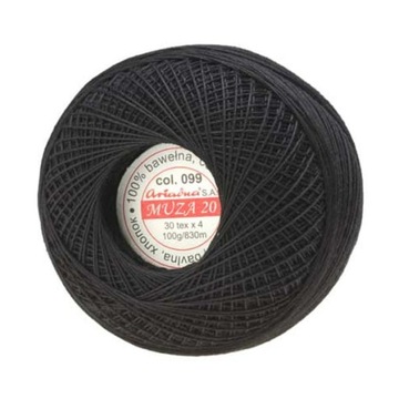 Кордонек Муза 20 цв. 099 Черный.