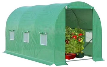 САДОВАЯ ФОЛЬГА ТУННЕЛЬ ТЕПЛИЧНАЯ 3x2x2m ФОЛЬГА ДЛЯ ОВОЩЕЙ ФРУКТОВ ФОЛЬГА UV-4