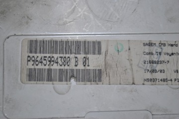 фото thumb №5, Спидометр приборы citroen c3 1.4 hdi p9645994380b