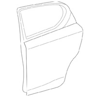 фото thumb №1, Org! дверь задняя задние левая lexus nx ii 2021-