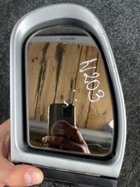 фото thumb №9, Mercedes w203 зеркало левая ele. 7pin лак- c744 оригинальный номер europa