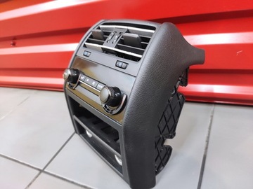 фото thumb №11, Bmw 7 f01 f02 захист консолі середньої чорна шкіра решітка повітропровід зад bdb