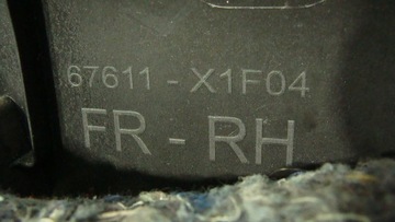 фото thumb №6, Оббивка боковина двері правий перед corolla e16 67611-x1f04