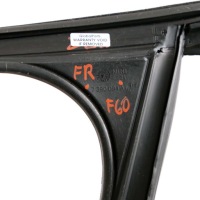 Mini f60 countryman прокладка скло двері правий перед 7390094 Доставка, фото thumb