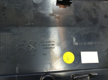 фото thumb №15, Peugeot 301 рестайлінг планки декоративний dekor панелі ґрати повітропровід 9817372477