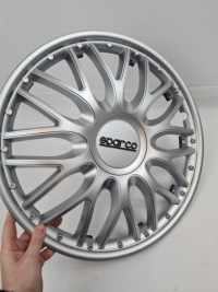 фото thumb №10, Сріблястий ковпаки декоративний sparco spc1596sv roma комплект 3 штук 15"