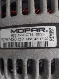 фото thumb №5, Fiat tipo ii 1.0t генератор 52067420