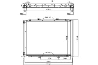 Nissens радиатор воды renault clio 2 1.5 dci b/ Цена, фото thumb